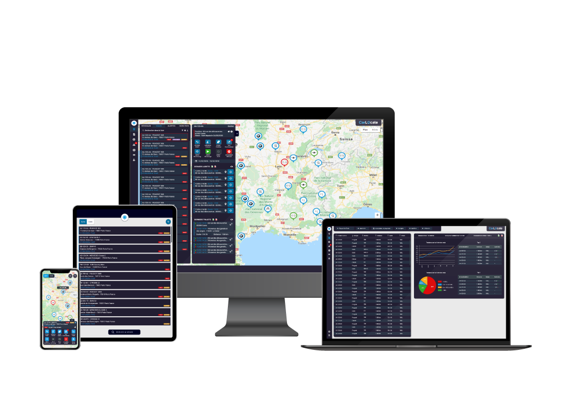 CarLocate multiscreen